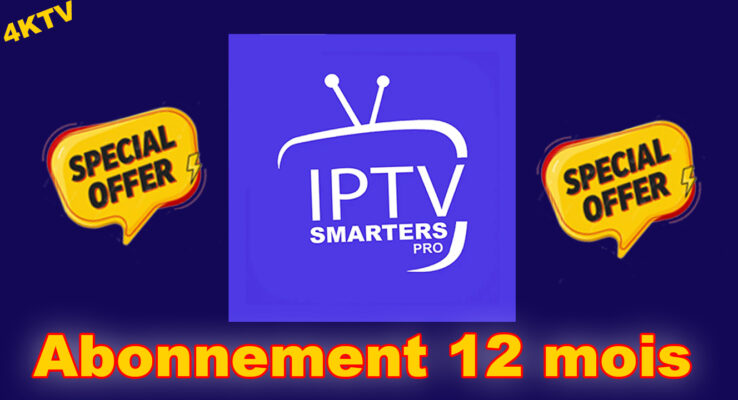 Abonnement IP TV France 12 mois ( pour tous les appareils ) | 4KTV IPTV
